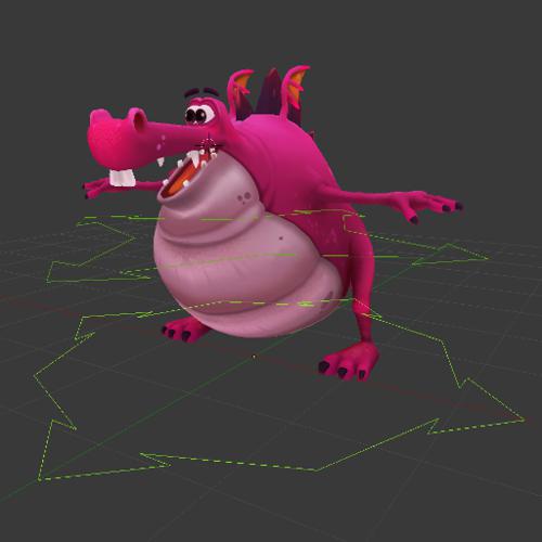 Snout rig from Artella preview image